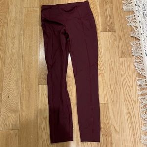 Lululemon fast and free high-rise crop 23”